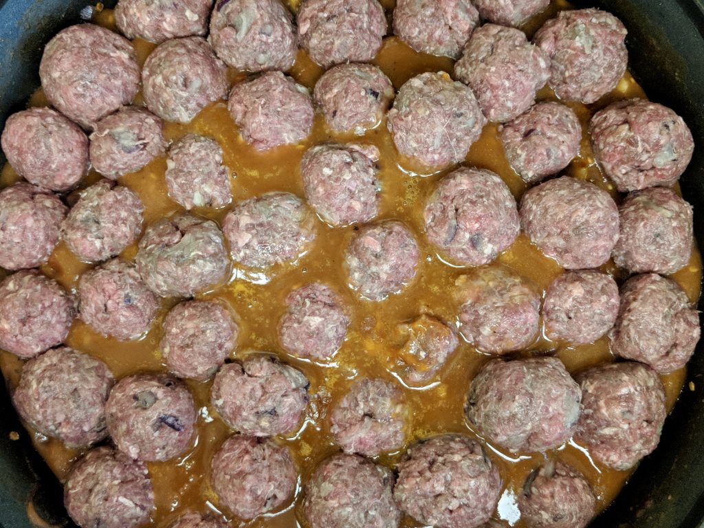 Meal 19 - Sweet & Sour Meatballs