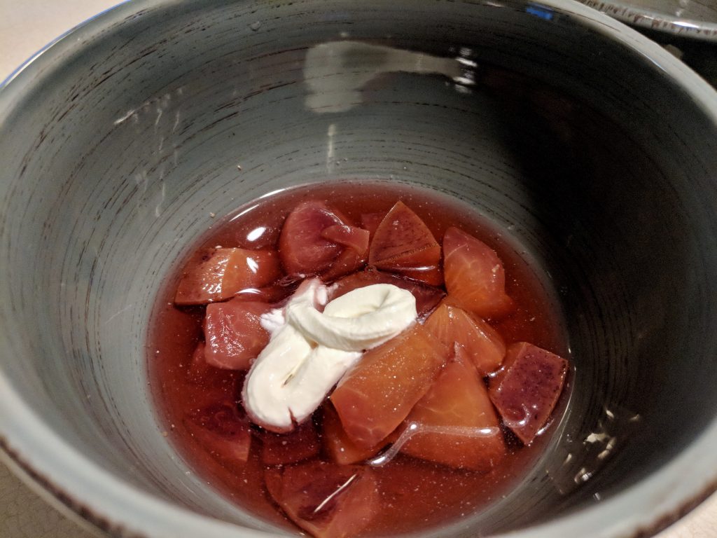 Meal 19 - Plum Soup