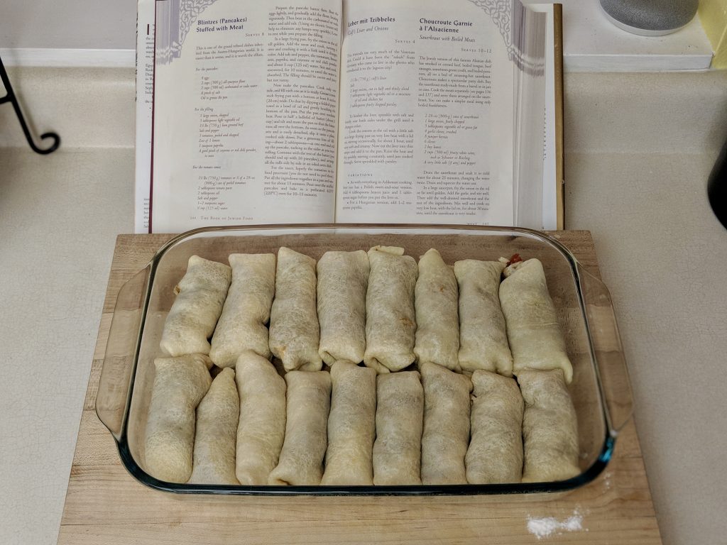 Meal 20 - Meat Blintzes