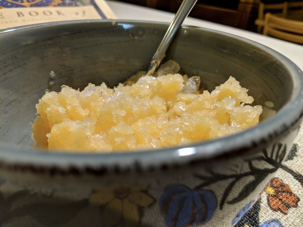 Meal 31 - Melon Granita