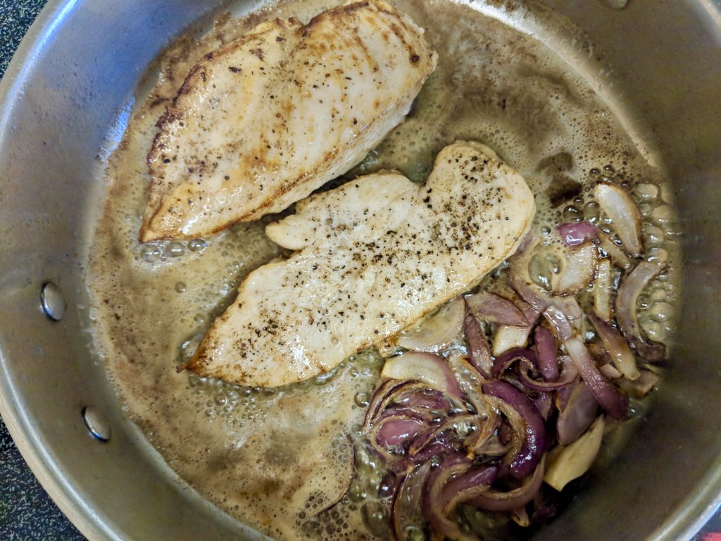 Meal 34 - Treya - Chicken with Spaghettini