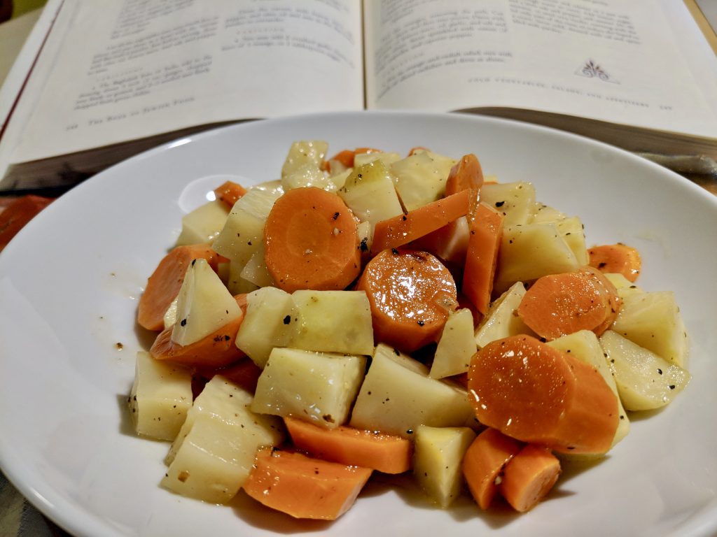 Meal 34 - Celeriac and Carrots in a Lemon Sauce