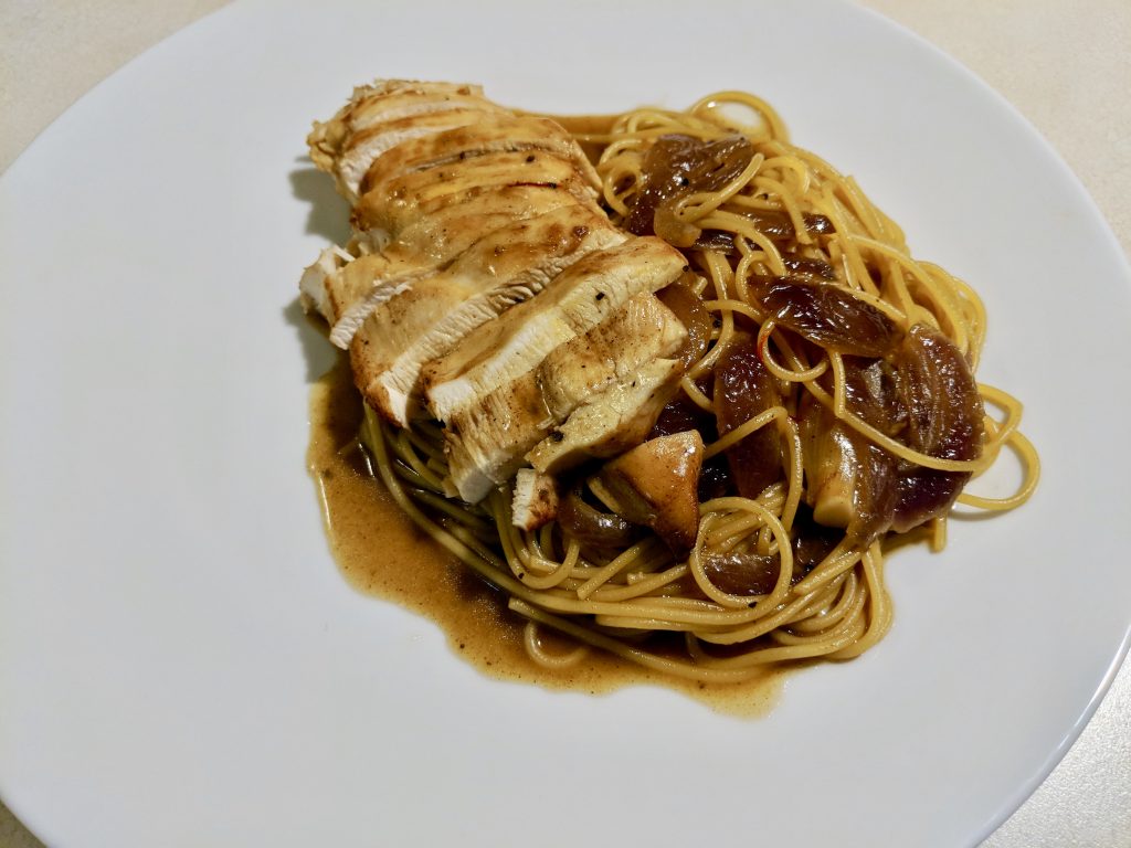 Meal 34 - Treya - Chicken with Spaghettini