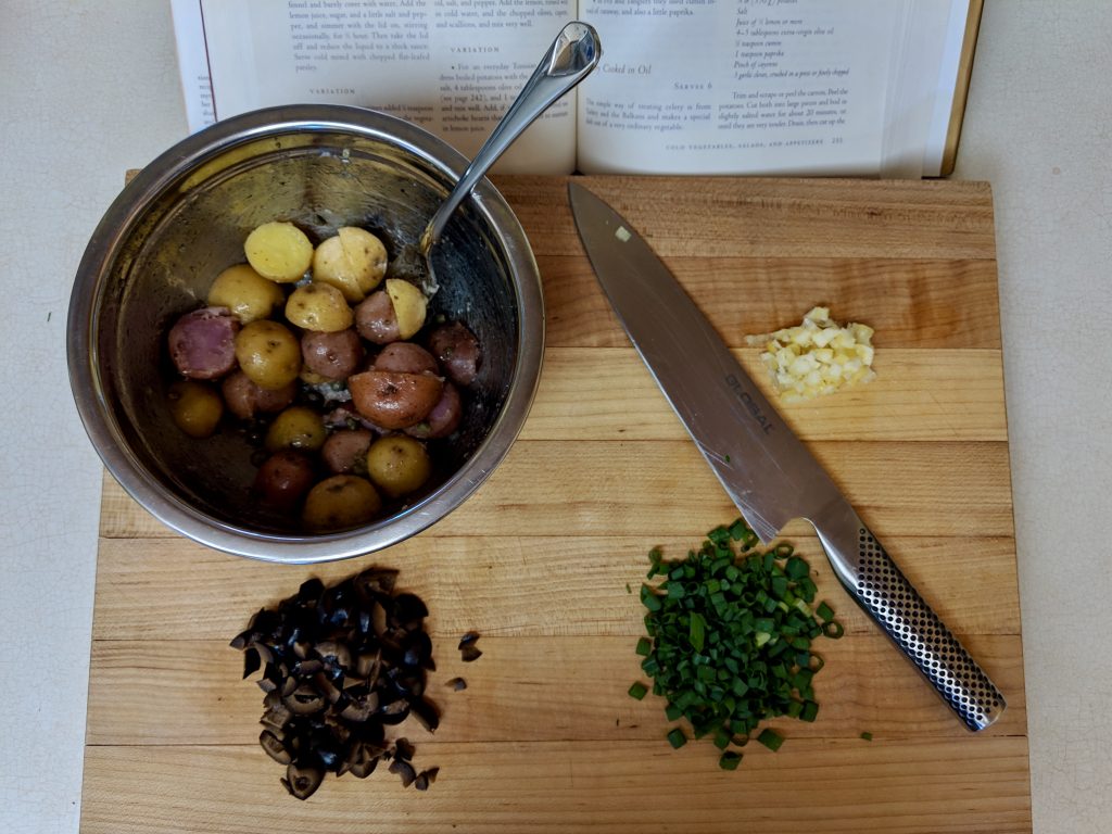 Meal 37 - Moroccan Potato Salad with Olives