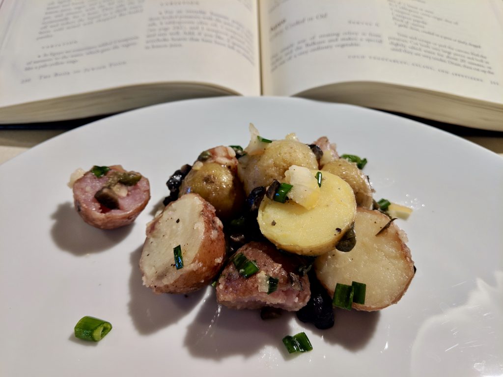 Meal 37 - Moroccan Potato Salad with Olives