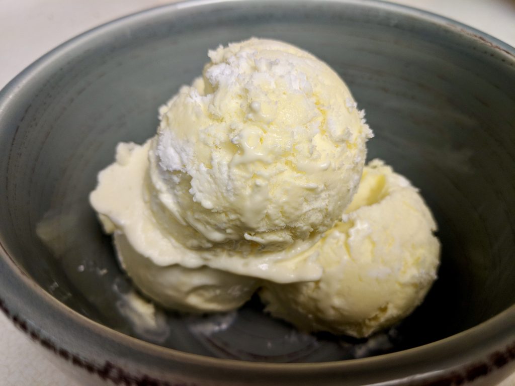 Meal 39 - Mastic & Rosewater Ice Cream