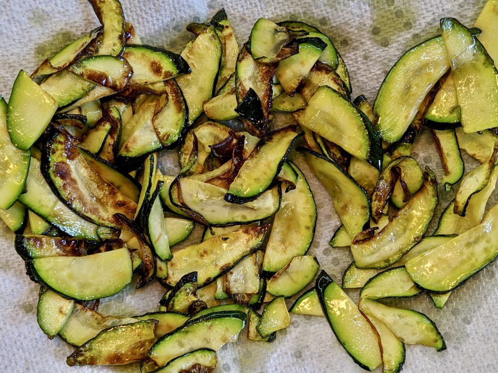 Meal 56 - Concia di Zucchine - Marinated Zucchini