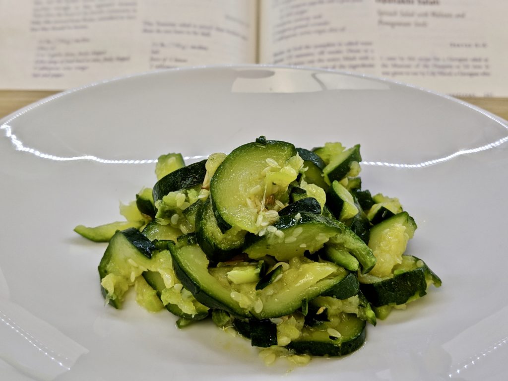 Ajlouk de Courgettes - Mashed Zucchini Salad