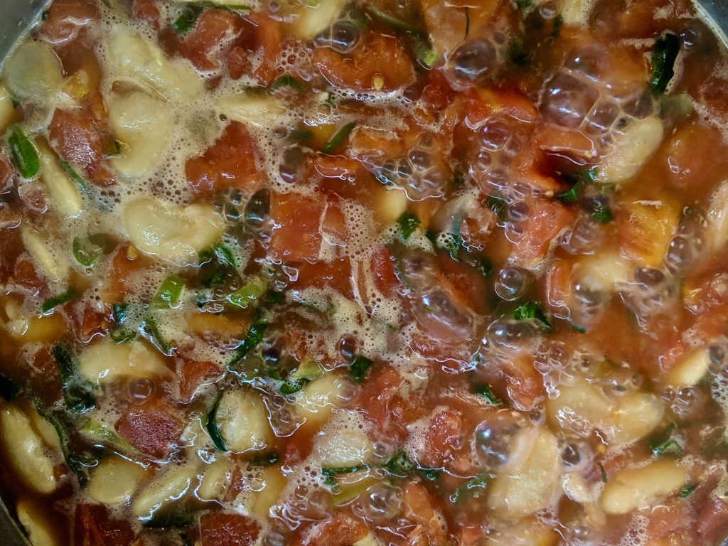 Meal 56 - Hamin Toscano con Pomodori e Polpettone - Meat Loaf with Beans and Tomatoes