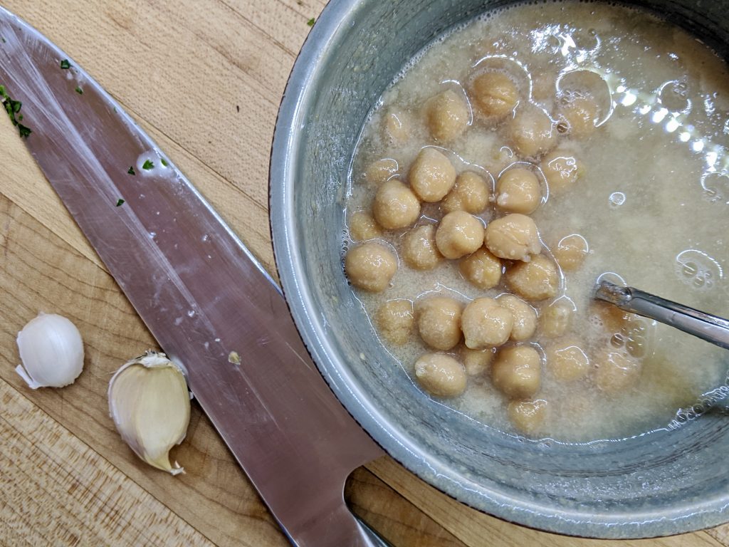 Meal 72 - Hummus bi Tehran - Chickpea and Tahini Dip