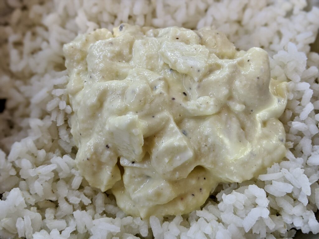 Meal 87 Bomba di Riso al Formaggio - Rice Cake with Cheese